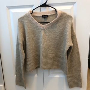 V-neck sweater